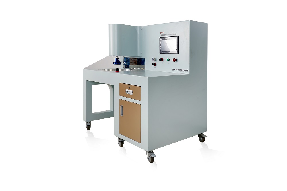 Multi function filter disc integrity test bench
